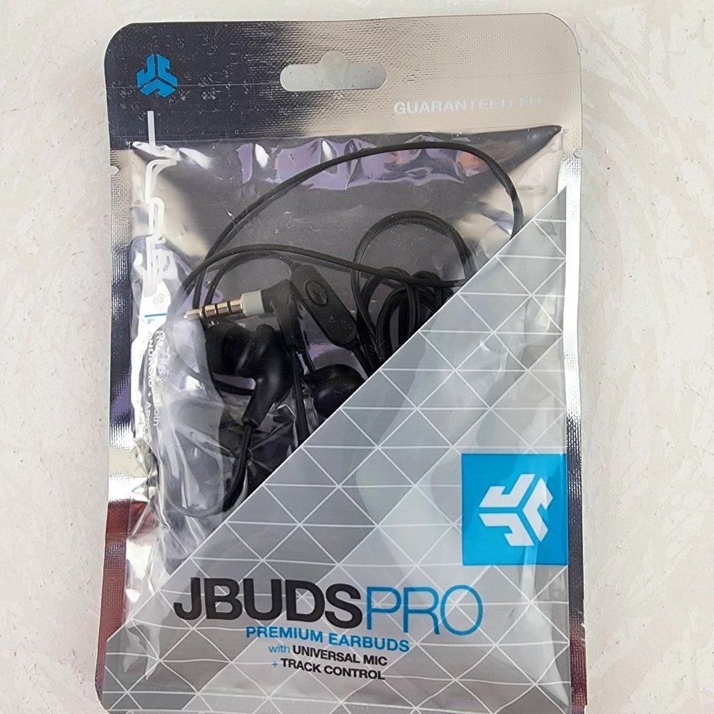 JlabAudio JBudsPro Premium Earbuds with Universal Mic Track Control NWT